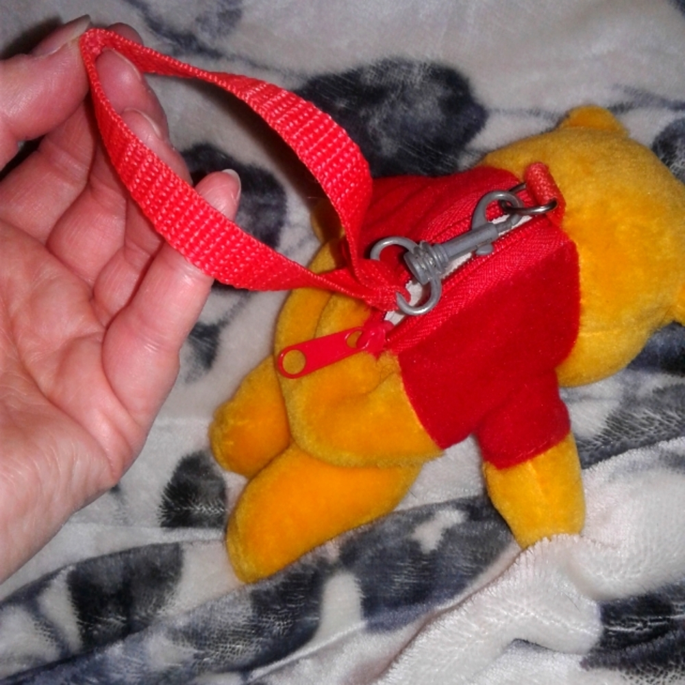 SOLD Mini Winnie the Pooh Wristlet/Keychain - Picture 7 of 8